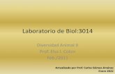 Laboratorio de Biol:3014