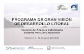PROGRAMA DE GRAN VISIÓN DE DESARROLLO LITORAL