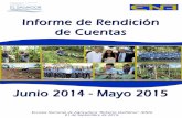 INFORME DE RENDICIÓN DE CUENTAS ENA JUNIO 2014