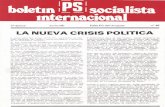 boletín iPSi socialista internacional