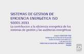 SISTEMAS DE GESTIÓN DE EFICIENCIA ENERGÉTICA ISO 50001:2011