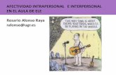 AFECTIVIDAD INTRAPERSONAL E INTERPERSONAL EN EL AULA …