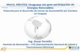 Matriz Eléctrica Uruguaya con gran participación de ...