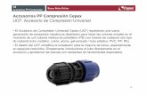 Accesorios PP Compresión Cepex UCF: Accesorio de ...