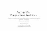 Corrupción: Perspectivas Analíticas