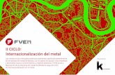 II CICLO: Internacionalización del metal