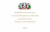 República Dominicana Consejo Dominicano del Café (CODOCAFE ...