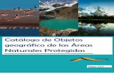 Catálogo de Objetos geográfico de las Áreas Naturales ...