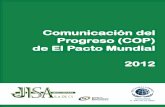 Comunicación del Progreso (COP) de El Pacto Mundial 2012