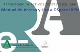 REPOSITORIO DE ACTIVOS DIGITALES DEL IAPH Manual de …