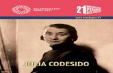 JULIA CODESIDO - Inicio
