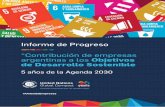 Informe de Progreso “Contribución de empresas argentinas a ...