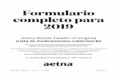 Formulario completo para 2019 - Aetna Better Health
