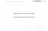 MANUAL DE USUARIO PAGOS MASIVOS AMV