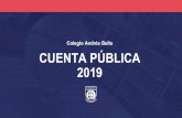 Colegio Andrés Bello CUENTA PÚBLICA 2019