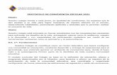 PROTOCOLO DE CONVIVENCIA ESCOLAR 2021