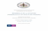 DESARROLLO DE LA INTUICIÓN PROBABILÍSTICA EN EDUCACIÓN ...