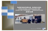 MEMORIA ANUAL. POLICÍAS LOCALES DE ALBA DE TORMES ...