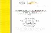 BANDO MUNICIPAL - Dirección de Legalización y del ...