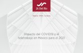 Impacto del COVID19 y el teletrabajo en México para el 2021