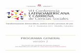 VII Conferencia LATINOAMERICANA Y CARIBEÑA de Ciencias ...