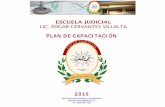 PLAN DE CAPACITACIÓN - Escuela Judicial de Costa Rica