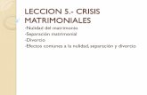 LECCION 11.- CRISIS MATRIMONIALES - Universidad de Granada