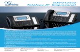 GXP2124v Teléfono IP Empresarial