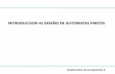 INTRODUCCION AL DISEÑO DE AUTOMATAS FINITOS