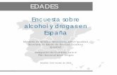 EDADES 2013/2014 Encuesta sobre alcohol y drogas en España