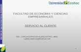 FACULTAD DE ECONOMIA Y CIENCIAS EMPRESARIALES SERVICIO AL …
