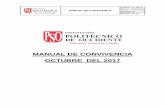 MANUAL DE CONVIVENCIA OCTUBRE DEL 2017