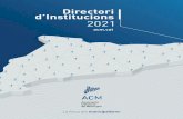 Directori d’Institucions 2021