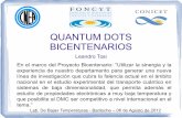 QUANTUM DOTS BICENTENARIOS - fisica.cab.cnea.gov.ar