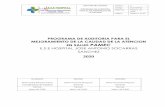 Código EGC-MA-02 PROGRAMA DE AUDITORIA Vigencia Febrero de ...
