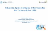 Situación Epidemiológica Enfermedades No Transmisibles 2020
