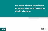 Las rentas mínimas autonómicas en España: características ...