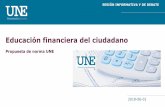 Educación financiera del ciudadano - Spainsif