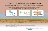 Treinta años de Política Agraria Común en España