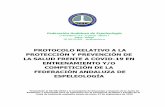 PROTOCOLO COVID-19 FEDERACION ANDALUZA DE REMO V1.0 …