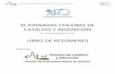 XI JORNADAS CHILENAS DE CATÁLISIS Y ADSORCIÓN