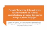 Proyecto “Prevención de las violencias y fortalecimiento ...