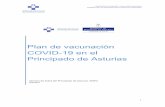 Plan de vacunación COVID-19 en el Principado de Asturias