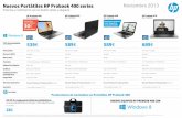 Nuevos Portátiles HP Probook 400 series Noviembre 2013