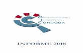 Informe Anual 2018 - Turismo de Córdoba