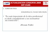 ACTUALIZACION CONJUNTA-2009 SAT-CAAG.