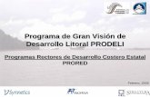 Programa de Gran Visión de Desarrollo Litoral PRODELI