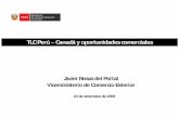 TLC Perú – Canadá y oportunidades comerciales