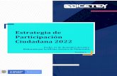 Estrategia de Participación Ciudadana 2022