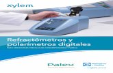 Refractómetros y polarímetros digitales
